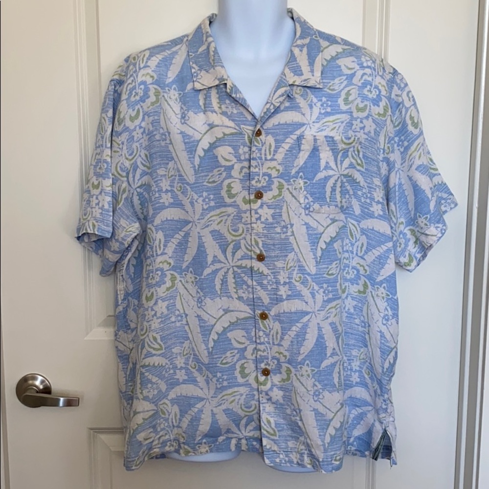 Tommy Bahama Linen Button Down Shirt size XL